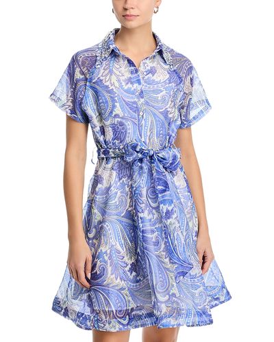 Nancy Yang Nancy Yang Collared Short Sleeve Dress