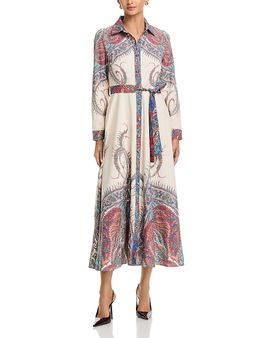 Nancy Yang Nancy Yang Paisley Print Dress