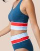 Nani Nani Cut Back Crop Swim Top - 3