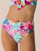 Nani Nani High Leg Ruched Swim Bottom - 1