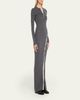 Nanushka Dakoa Buttoned Fine Merino Maxi Dress - 4