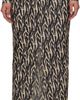 Nanushka Nanushka Beige & Black Marya Midi Skirt - 1