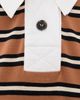 Nanushka Nanushka Benigna Dress Tan/White/Black Stripe - 6