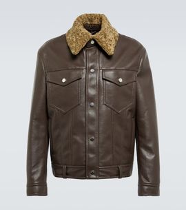 Nanushka Nanushka Boyce regenerated leather jacket