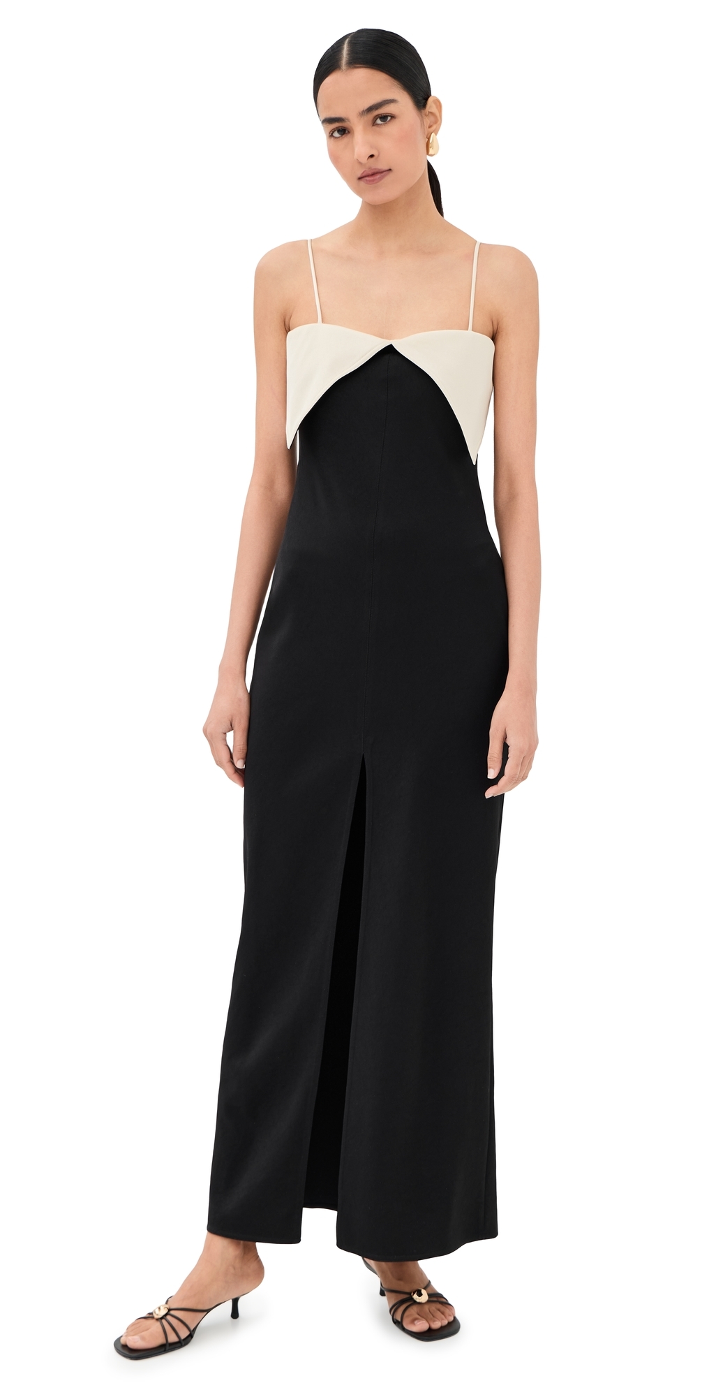 knee length dresses for ladies Damala - Tech Linen Shirt Dress