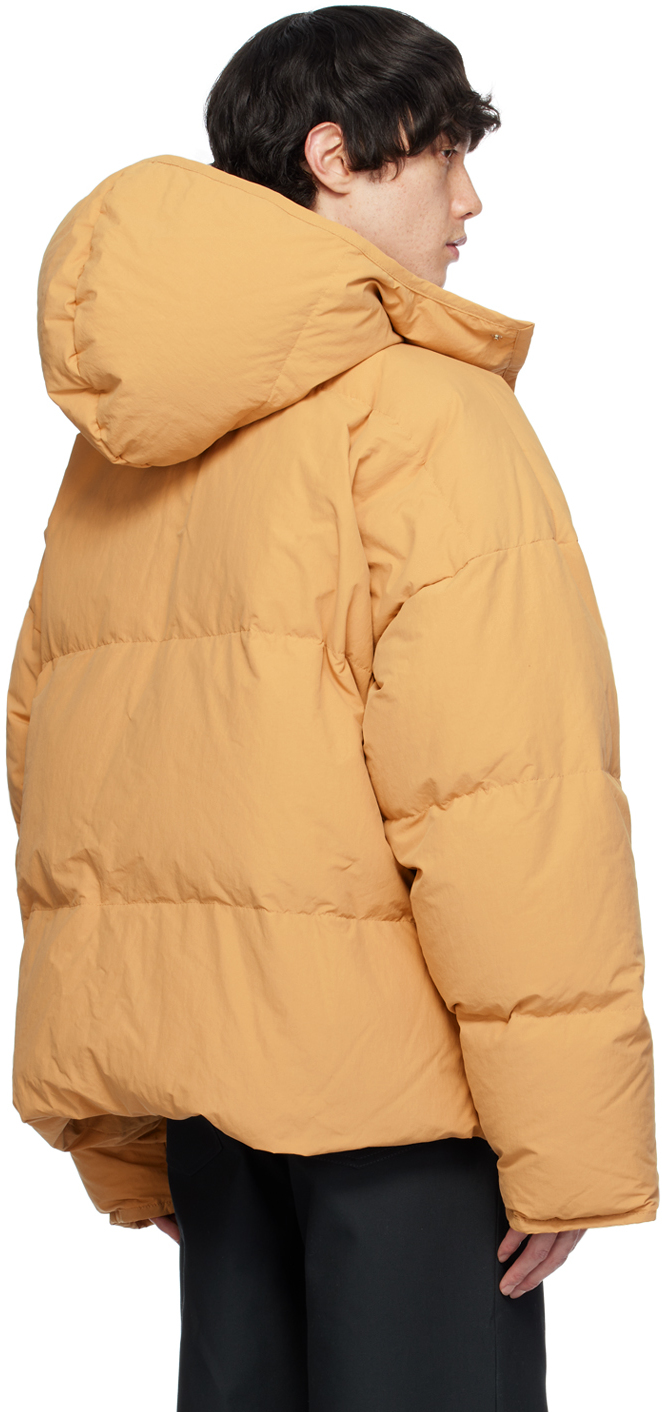 Nanushka Orange Jolyn Down Jacket