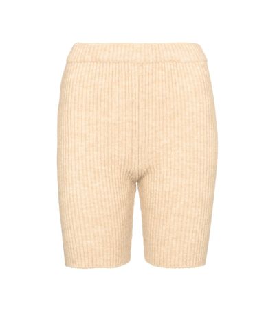 Nanushka Nanushka Siu ribbed-knit biker shorts