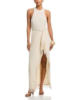 Nanushka Nanushka Tank Dress with Drape Skirt
