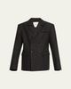 Nanushka Osono Pinstripe Wool Blazer - 1