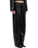Nanushka Women's Reflections Zoela Faux-Leather Barrel-Leg Pants - 4