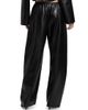 Nanushka Women's Reflections Zoela Faux-Leather Barrel-Leg Pants - 5