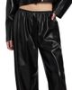 Nanushka Women's Reflections Zoela Faux-Leather Barrel-Leg Pants - 6
