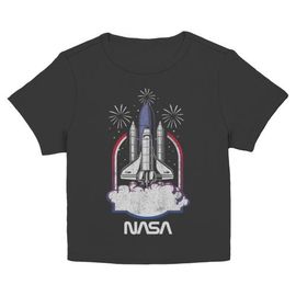 NASA NASA Junior's Distressed Space Shuttle Launch Short Sleeve Baby T-Shirt