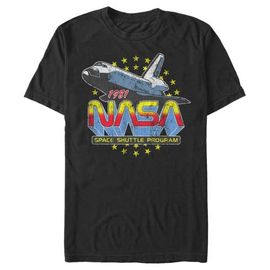 NASA NASA Men's 1981 Retro Stars Short Sleeve Graphic T-Shirt