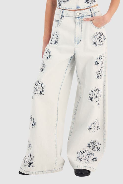 NASTY GAL NASTY GAL Acid Wash Baggy Denim Jean