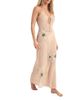 Nasty Gal Nasty Gal Flower Embellished Maxi Beach Dress - 1