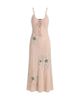 Nasty Gal Nasty Gal Flower Embellished Maxi Beach Dress - 4