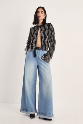 NASTY GAL NASTY GAL Loop Tassel Embellished Jacket