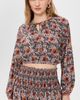 Natalie Martin Collection Natalie Martin Collection Amelia Top Vintage Flowers Slate - 2