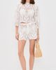 Natalie Martin Collection Natalie Martin Collection Jasper Shorts Athena Embroidery Salt - 5