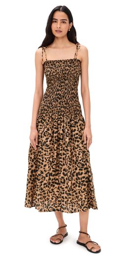 Natalie Martin Collection Natalie Martin Collection Juliette Dress Leopard Cotton One