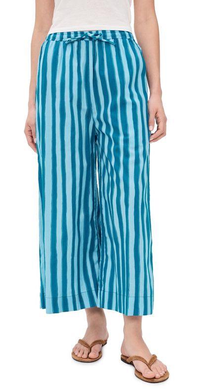 Natalie Martin Collection Natalie Martin Collection Lauren Pants Batik Stripe Pool