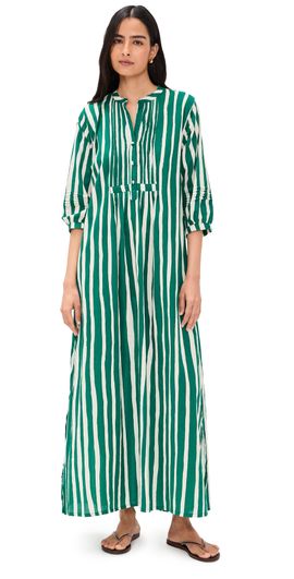 Natalie Martin Collection Natalie Martin Collection Sammie Maxi Dress Batik Stripe Lawn