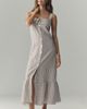 Nation Los Angeles Amelia 100% Linen Midi Dress - 1