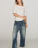 Nation Los Angeles Deana 100% Cotton Envelope Tee - 2