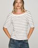 Nation Los Angeles Deana 100% Cotton Envelope Tee - 4