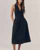 Nation Los Angeles Jessica V-Neck Midi Dress - 1