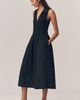 Nation Los Angeles Jessica V-Neck Midi Dress - 3
