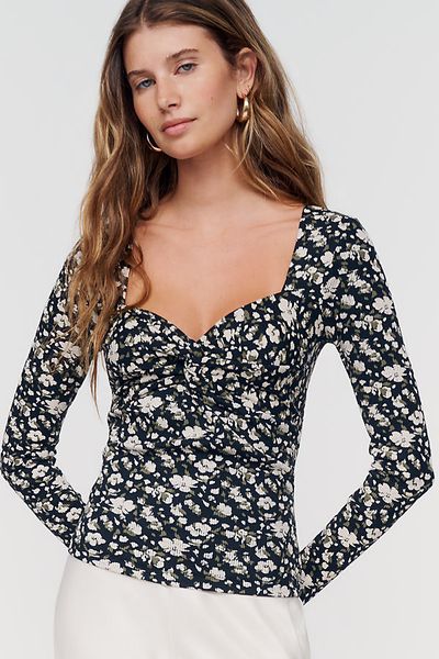 Nation Los Angeles Lana Sweetheart Top