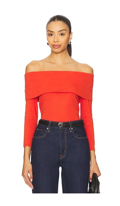Nation Los Angeles Nation LTD Alexi Off The Shoulder T-Shirt