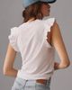 Nation Los Angeles Paulette Ruffle Tank Top - 3