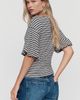 Nation Los Angeles Sophia Cotton Puff Sleeve Tee - 2