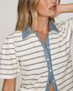 Nation Los Angeles Zoe Cotton Boxy Tee - 1