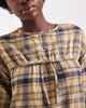 Native Youth Native Youth long sleeve dress in yellow plaid-Black - 3