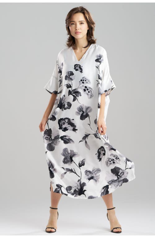 Natori Natori Aurelia Charmeuse V-Neck Caftan