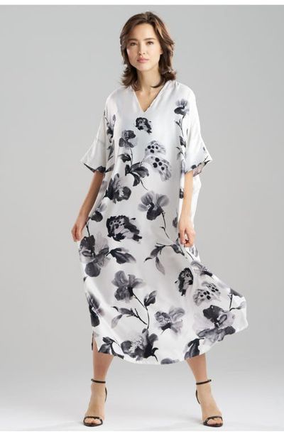 Natori Natori Aurelia Charmeuse V-Neck Caftan