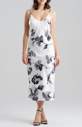 Natori Natori Aurelia Floral Charmeuse Nightgown