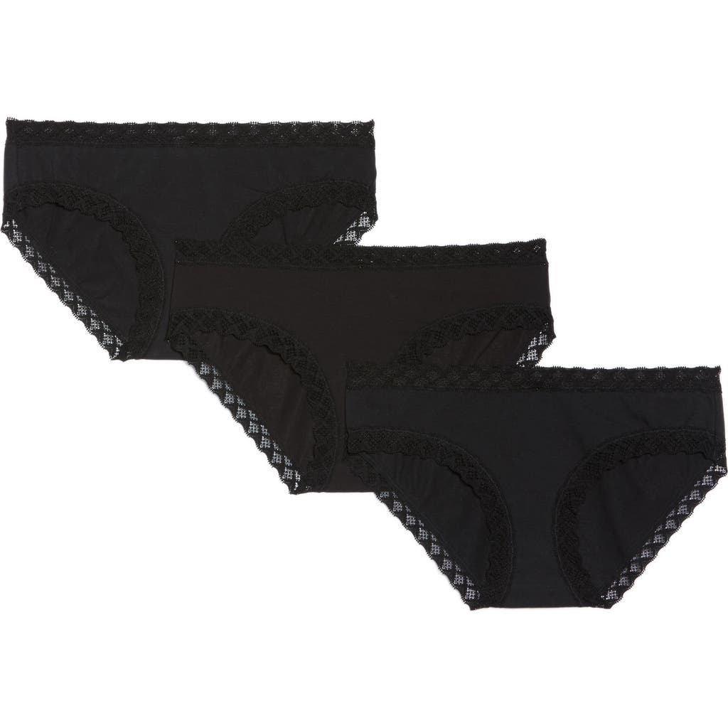 Natori Natori Bliss 3-Pack Cotton Blend Briefs