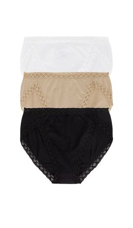 Natori Natori Bliss French Cut 3 Pack Panty