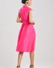 Natori Natori Cotton Silk Slub Trapeze Shirt Dress - 2