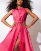 Natori Natori Cotton Silk Slub Trapeze Shirt Dress - 3