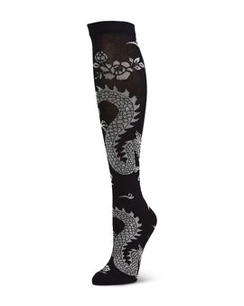 Natori Natori Dragon Knee High Socks