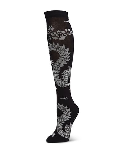 Natori Natori Dragon Knee High Socks