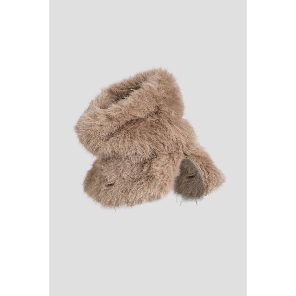 Natori Natori Faux Fur Solid Faux Fur Neckwarmer