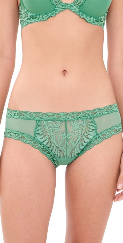 Natori Natori Feathers Hipster Panties Frosty Spruce