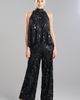 Natori Natori Floral Sequin Lace Halter Scarf Top - 1